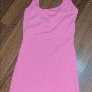 Pink Sleeveless Dress